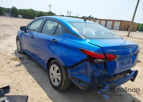 2021 Nissan Versa S Xtronic Cvt z USA, uszkodzony, nr VIN 3N1CN8DV3ML893070